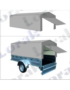 TOLDO REMOLQUE con Apertura 2