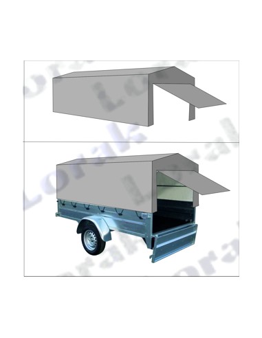 TOLDO REMOLQUE con Apertura
