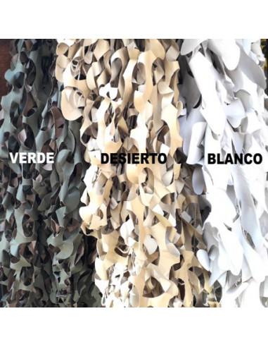 Malla Camuflaje 2x3m